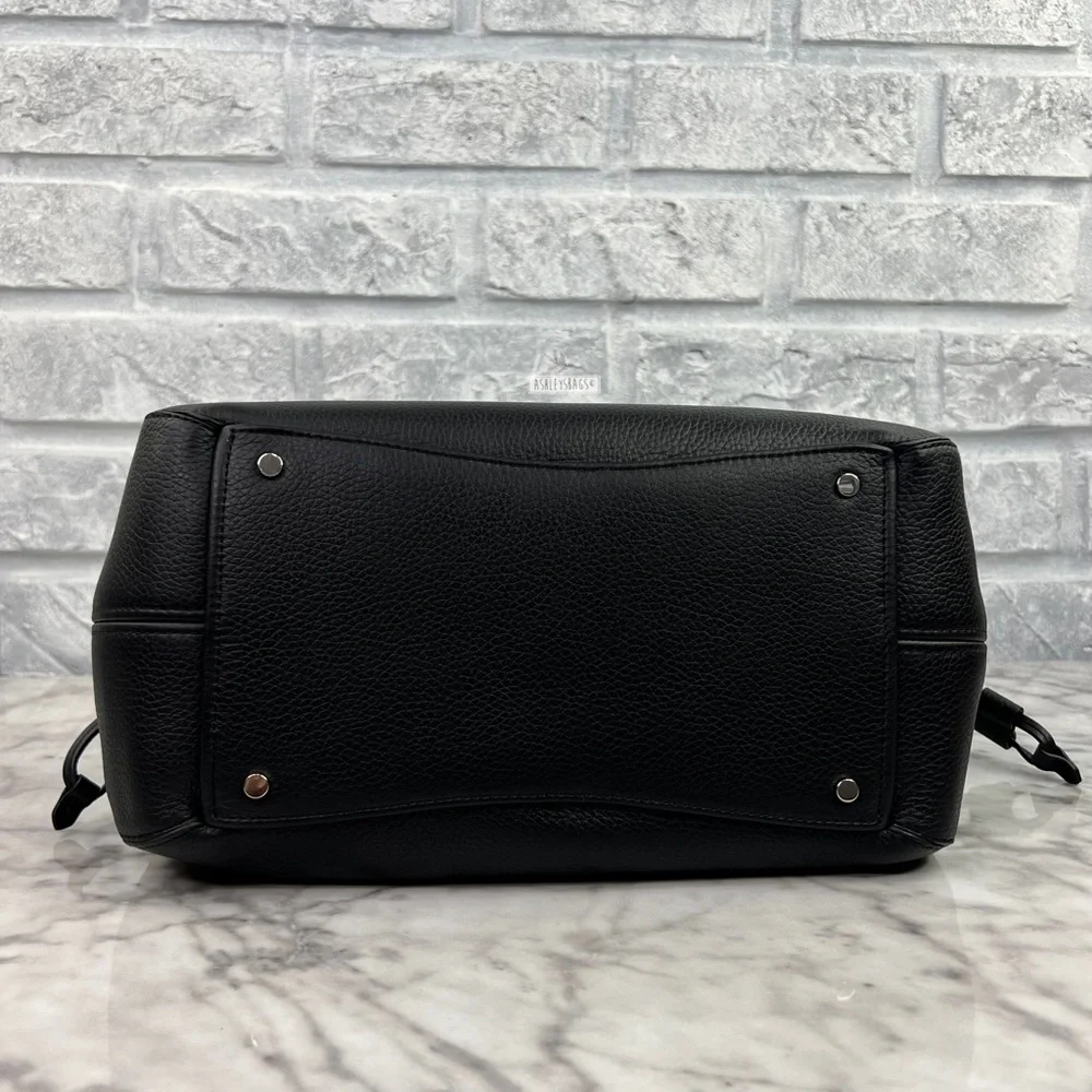 Kate Spade Dumpling Large Satchel In Black - Picture 6 of 14